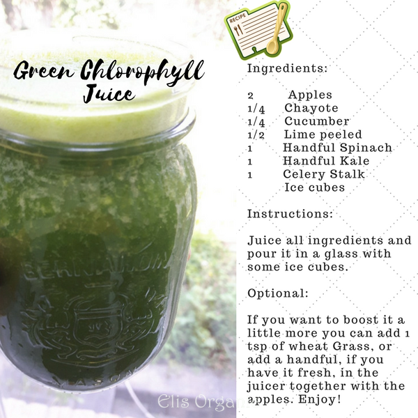 Green Chlorophyll juice